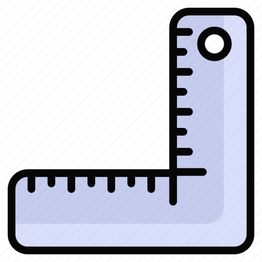 Ruler, measure, tool, building, construction, scale icon - Download on Iconfinder