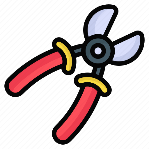 Cutting plier, diagonal plier, hand tool, side cutting plier, wire cutter icon - Download on Iconfinder