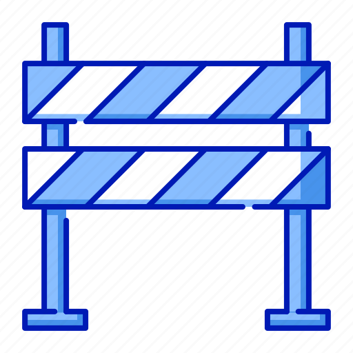 Block, direction, road, roadblock, sign, way icon - Download on Iconfinder