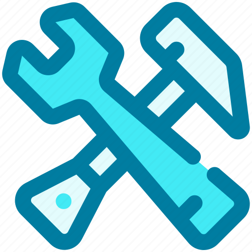 Hammer, handyman, tool, work, work tools, worker, wrench icon - Download on Iconfinder