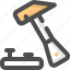 hammer, handyman, tool, work, worker 