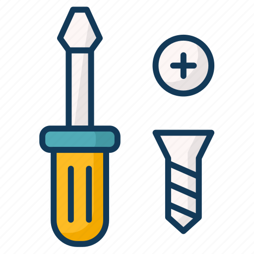 Screwdriver, screw, tool, repair icon - Download on Iconfinder