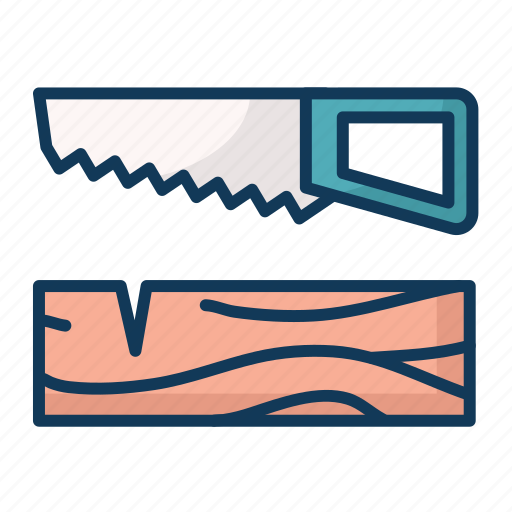 Saw, wood, cut, tool icon - Download on Iconfinder
