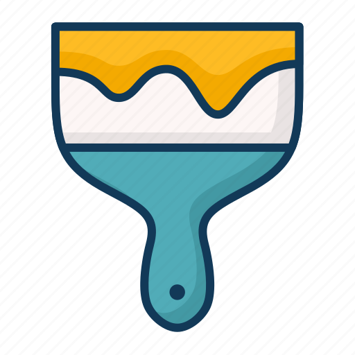 Paint, brush, tool, improvement icon - Download on Iconfinder