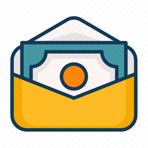 Salary, income, earning, envelope icon - Download on Iconfinder