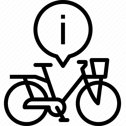 Bike, city bike, info, ladies, manual, woman bicycle icon - Download on Iconfinder