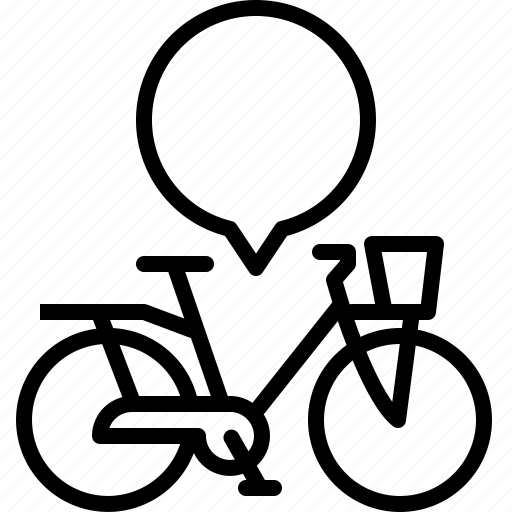 Bike, bubble, city bike, cycling, ladies, woman bicycle icon - Download on Iconfinder