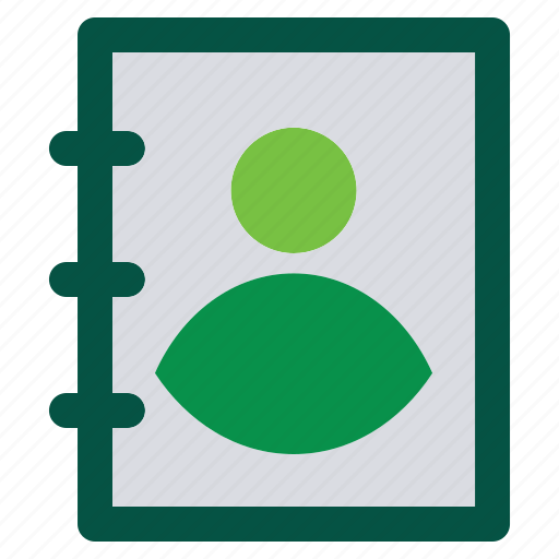 Address book, contact, contact list, phone book icon - Download on Iconfinder