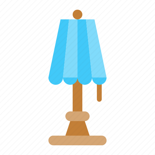 Bedroom, electricity, furniture, household, lamp, light icon - Download on Iconfinder