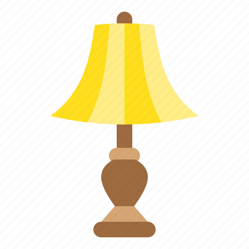 Bedroom, desk, electricity, furniture, household, lamp, light icon - Download on Iconfinder