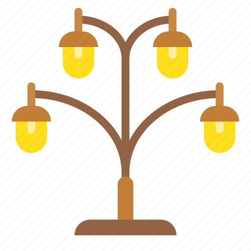 Electricity, furniture, household, lamp, light icon - Download on Iconfinder