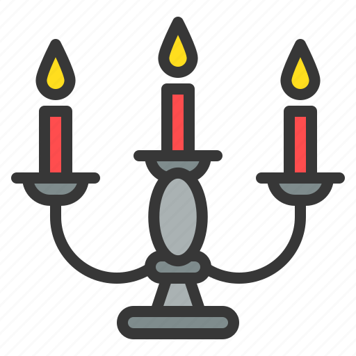 Candle, electricity, furniture, household, lamp icon - Download on Iconfinder