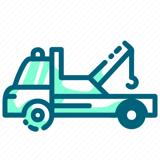 Auto, tow, tow truck, truck, vehicle icon - Download on Iconfinder