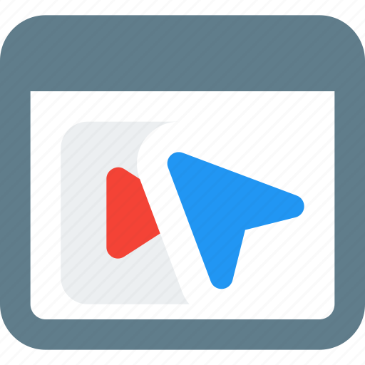 Landing, page, video, selected, web icon - Download on Iconfinder