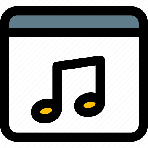 Landing, page, music, web icon - Download on Iconfinder