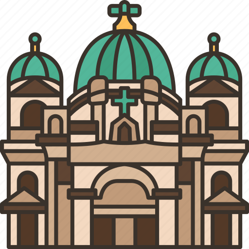 Berlin, cathedral, church, baroque, architecture icon - Download on Iconfinder