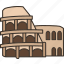 colosseum, rome, amphitheater, ancient, historic 
