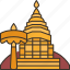doi, suthep, pagoda, buddhist, thailand 