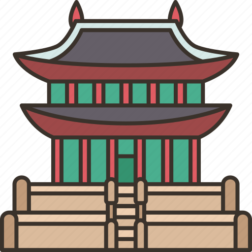 Gyeongbokgung, palace, culture, history, korea icon - Download on Iconfinder