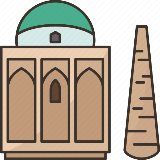 Kunya, urgench, mausoleum, ancient, turkmenistan icon - Download on Iconfinder