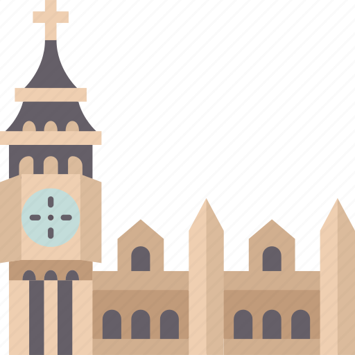 Big, ben, clock, tower, london icon - Download on Iconfinder