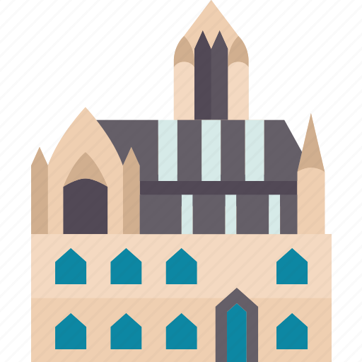 Middelburg, stadhuis, tower, gothic, netherlands icon - Download on Iconfinder