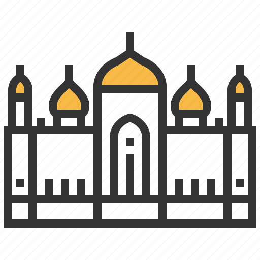 Badshahi, mosque, architecture, building, landmark icon - Download on Iconfinder