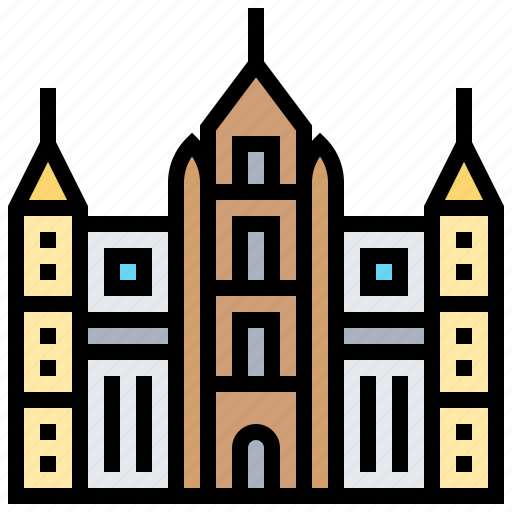 Architecture, brussels, gothic, hall, town icon - Download on Iconfinder