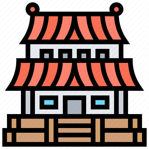Ancient, architecture, gyeongbokgung, korea, palace icon - Download on Iconfinder