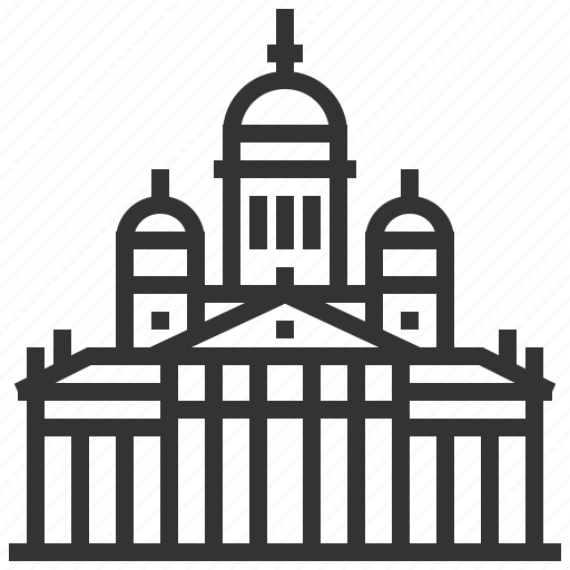 Helsinki, senate, square, building, landmark icon - Download on Iconfinder