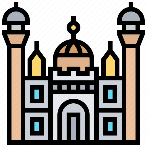 Architecture, badshahi, islam, mosque, pakistan icon - Download on Iconfinder