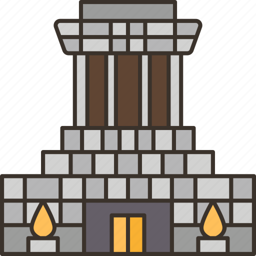 Hochiminh, mausoleum, memorial, cemetery, vietnam icon - Download on Iconfinder