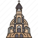 vaduz, cathedral, church, architecture, liechtenstein