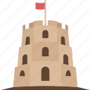 vilnius, gediminas, tower, medieval, lithuania