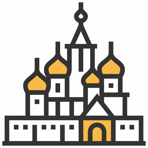 Cathedral, sant, vasily, architecture, building, landmark icon - Download on Iconfinder