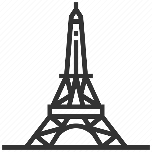Eiffel, architecture, building, construction, landmark, tower icon - Download on Iconfinder