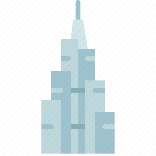 Burj, khalifa, skyscraper, building, landmark, dubai, architecture icon - Download on Iconfinder