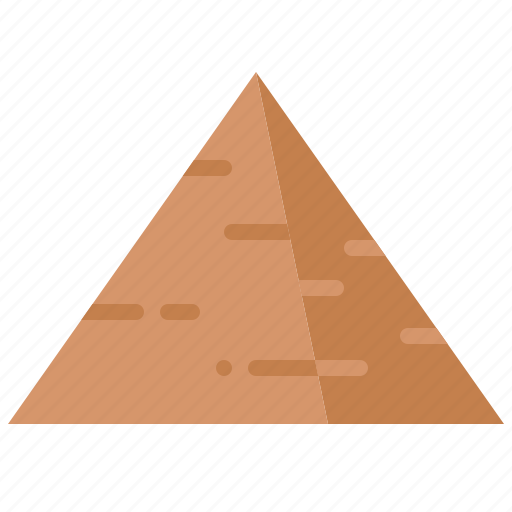 Giza, pyramid, landmark, egypt, ancient, history, monument icon - Download on Iconfinder