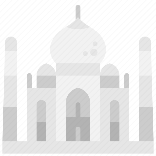 Taj, mahal, landmark, architecture, india, monument, agra icon - Download on Iconfinder