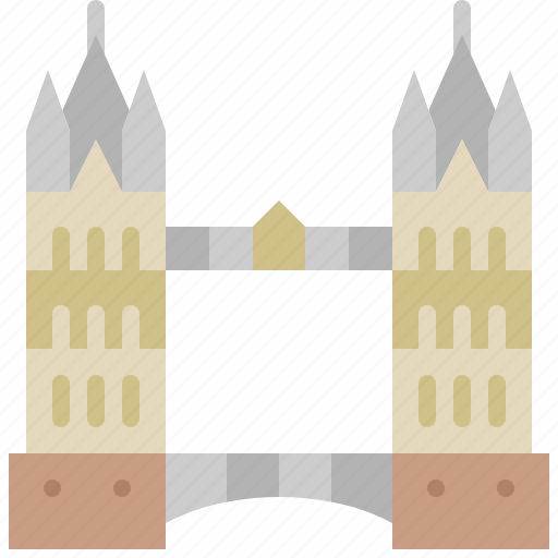 Tower, bridge, london, landmark, uk, transportation, england icon - Download on Iconfinder
