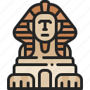 sphinx, giza, egypt, landmark, ancient, cairo, mythical