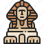 sphinx, giza, egypt, landmark, ancient, cairo, mythical 
