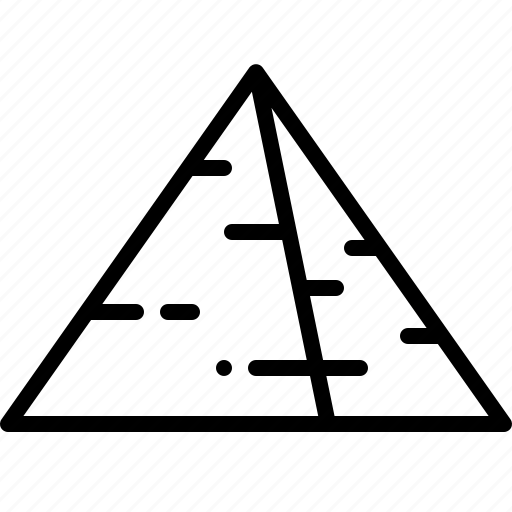Giza, pyramid, landmark, egypt, ancient, history, monument icon - Download on Iconfinder