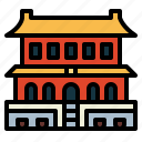 forbidden, city, china, landmark, architecture, monument