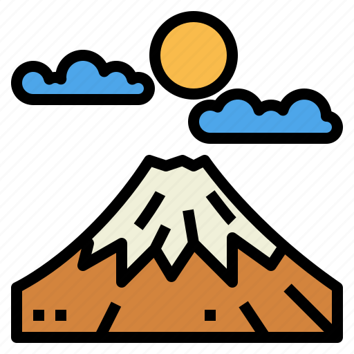 Fuji, japan, landmark, nature, landscape icon - Download on Iconfinder