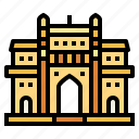 gate, of, india, architectonic, landmark, mumbai