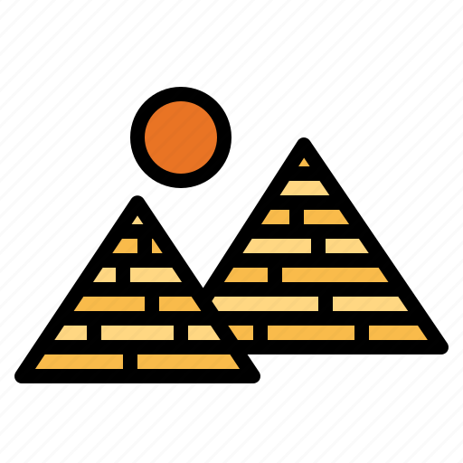 Pyramid, landmark, ancient, monument, architecture icon - Download on Iconfinder