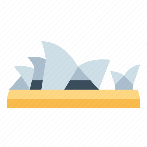 Opera, house, sydney, australia, architectonic, landmark icon - Download on Iconfinder