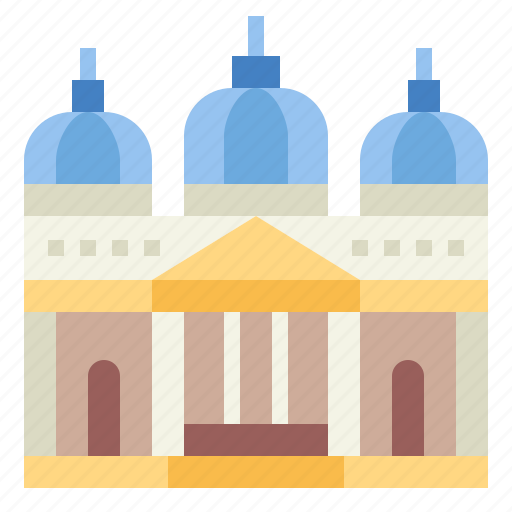 St, peter, basilica, architecture, landmark, monuments, building icon - Download on Iconfinder