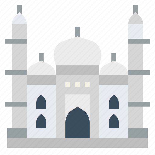 Taj, mahal, india, architectonic, landmark, monuments icon - Download on Iconfinder